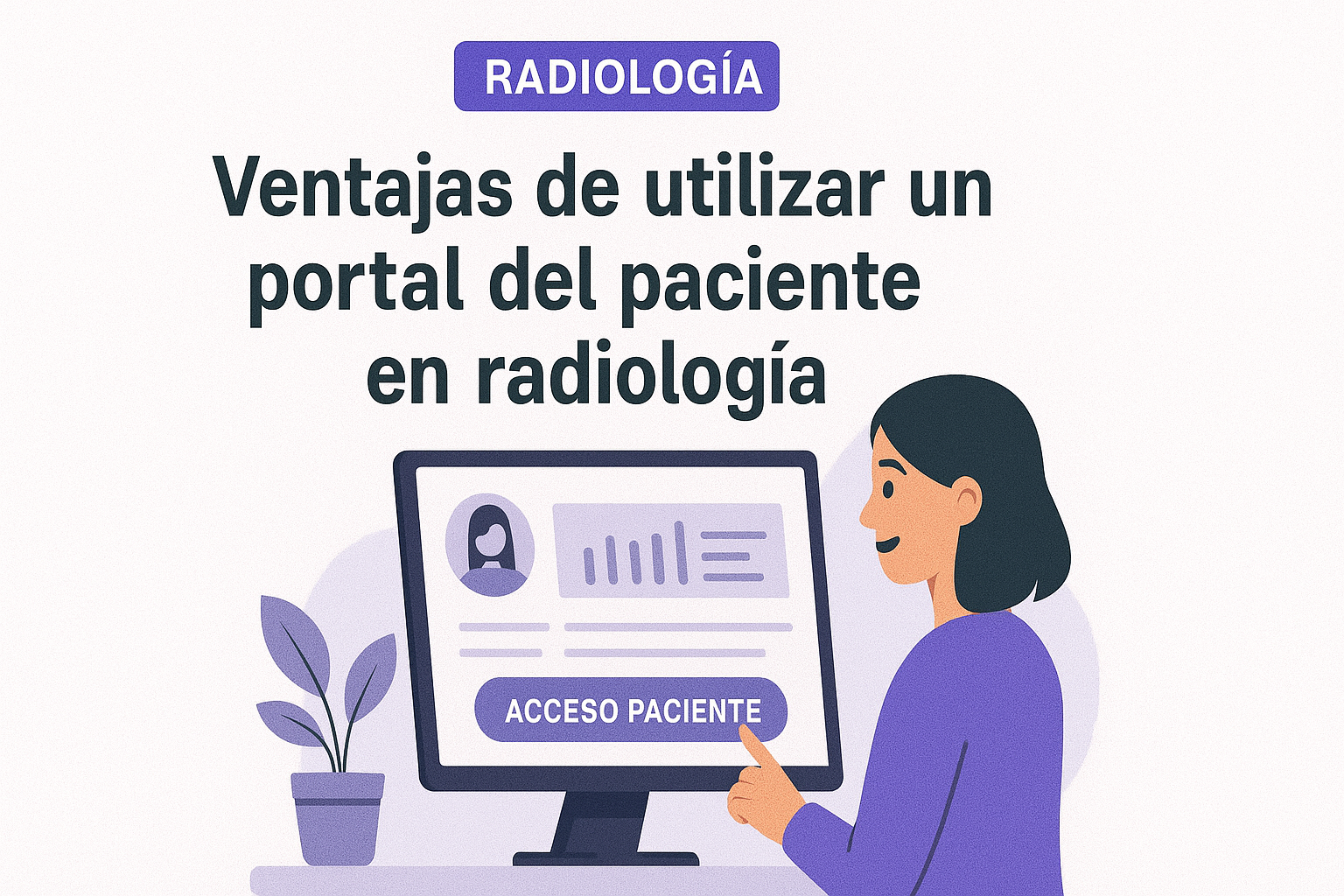 Portal del paciente para resultados radiológicos en línea
